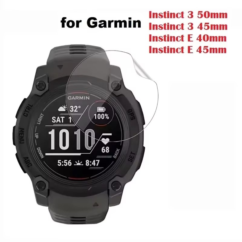 Hydrogel Screen Protector - Гидрогелевая пленка для часов Garmin Instinct