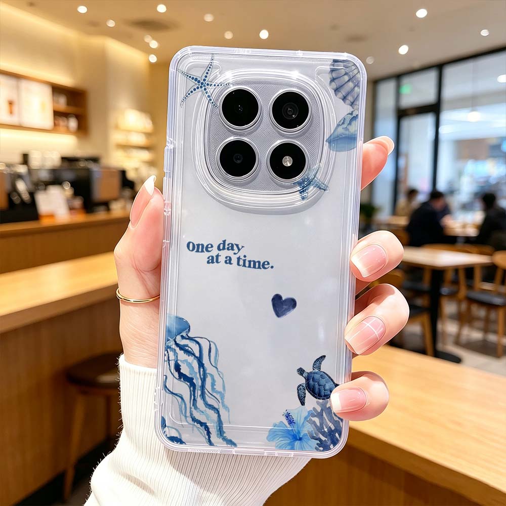 Xiaomi Poco X6 - Чехол для телефона с узором «Мир