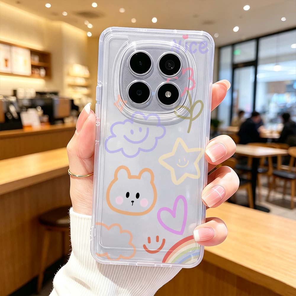 Xiaomi Poco X6 - Чехол для телефона Art Cloud Smile